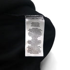 POLO RALPH LAUREN Track Jacket, Size L, Black, Polyester and Cotton