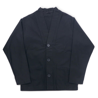 SATURDAYS NEW YORK CITY 半纏ジャケット 羽織 M ブラック コットン HANTEN JACKET BBL-1805