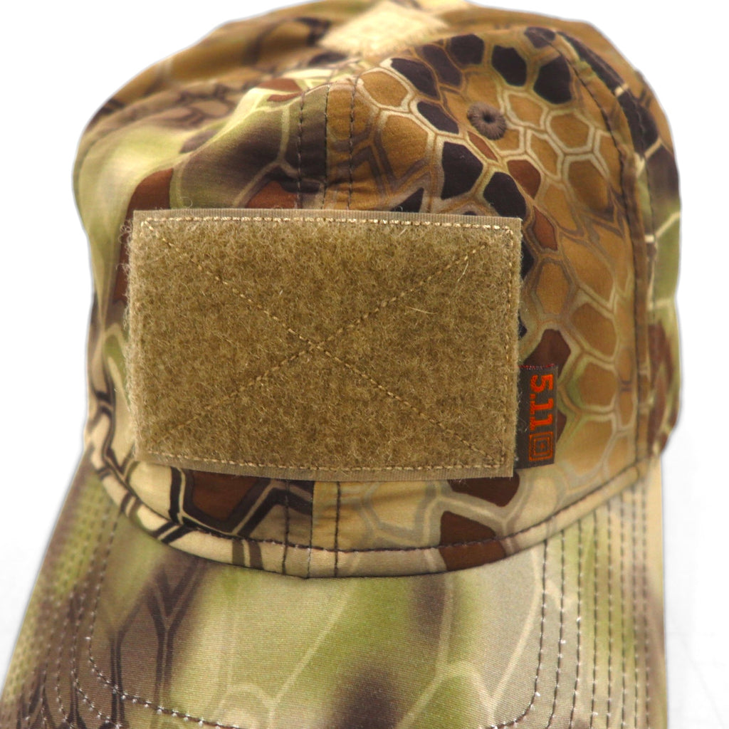 5.11 TACTICAL カモフラ 迷彩 ミリタリーキャップ FREE ベルト カーキ ポリエステル 星条旗