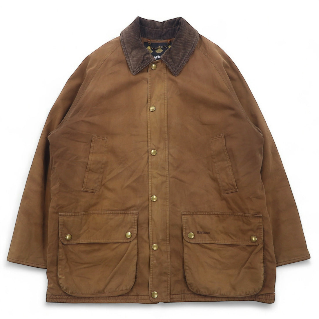 日本然リトテ-古着オンライン-Barbour ビューフォートジャケット BEAUFORT JKT L ブラウン コットン 3ワラント T353 13071-Barbour Beaufort Jacket BEAUFORT JKT L Brown Cotton 3 Warrants T353 13071
