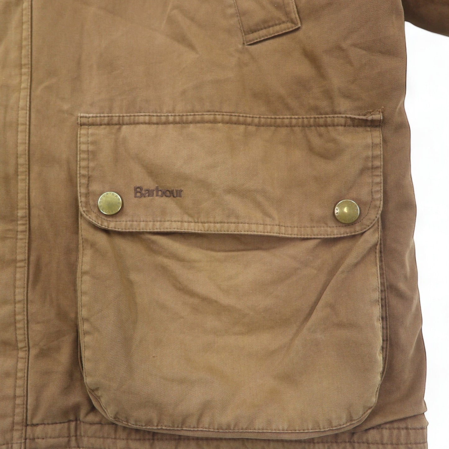 Barbour ビューフォートジャケット BEAUFORT JKT L ブラウン コットン 3ワラント T353 13071