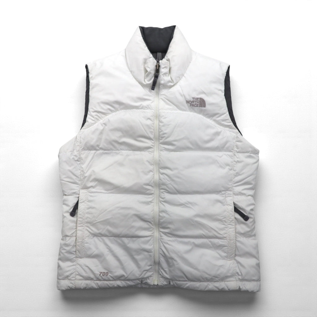 THE NORTH FACE ヌプシ 700フィルパワー ダウン ベスト M ホワイト ナイロン US規格