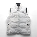 THE NORTH FACE ヌプシ 700フィルパワー ダウン ベスト M ホワイト ナイロン US規格