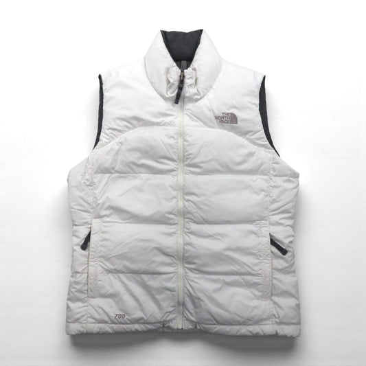THE NORTH FACE ヌプシ 700フィルパワー ダウン ベスト M ホワイト ナイロン US規格