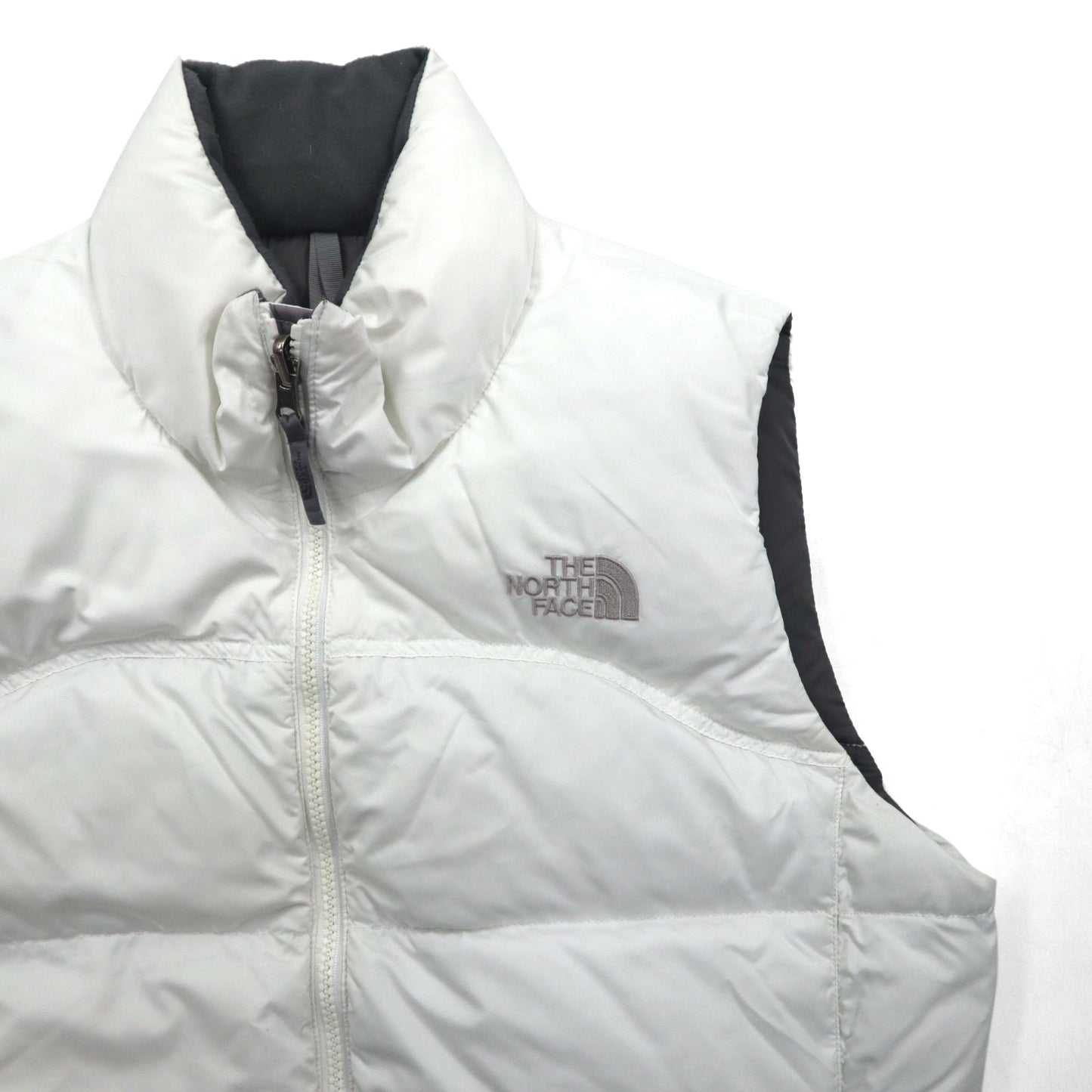 THE NORTH FACE ヌプシ 700フィルパワー ダウン ベスト M ホワイト ナイロン US規格