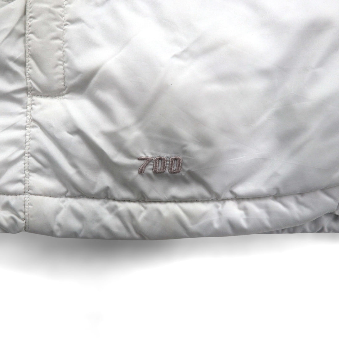 THE NORTH FACE ヌプシ 700フィルパワー ダウン ベスト M ホワイト ナイロン US規格