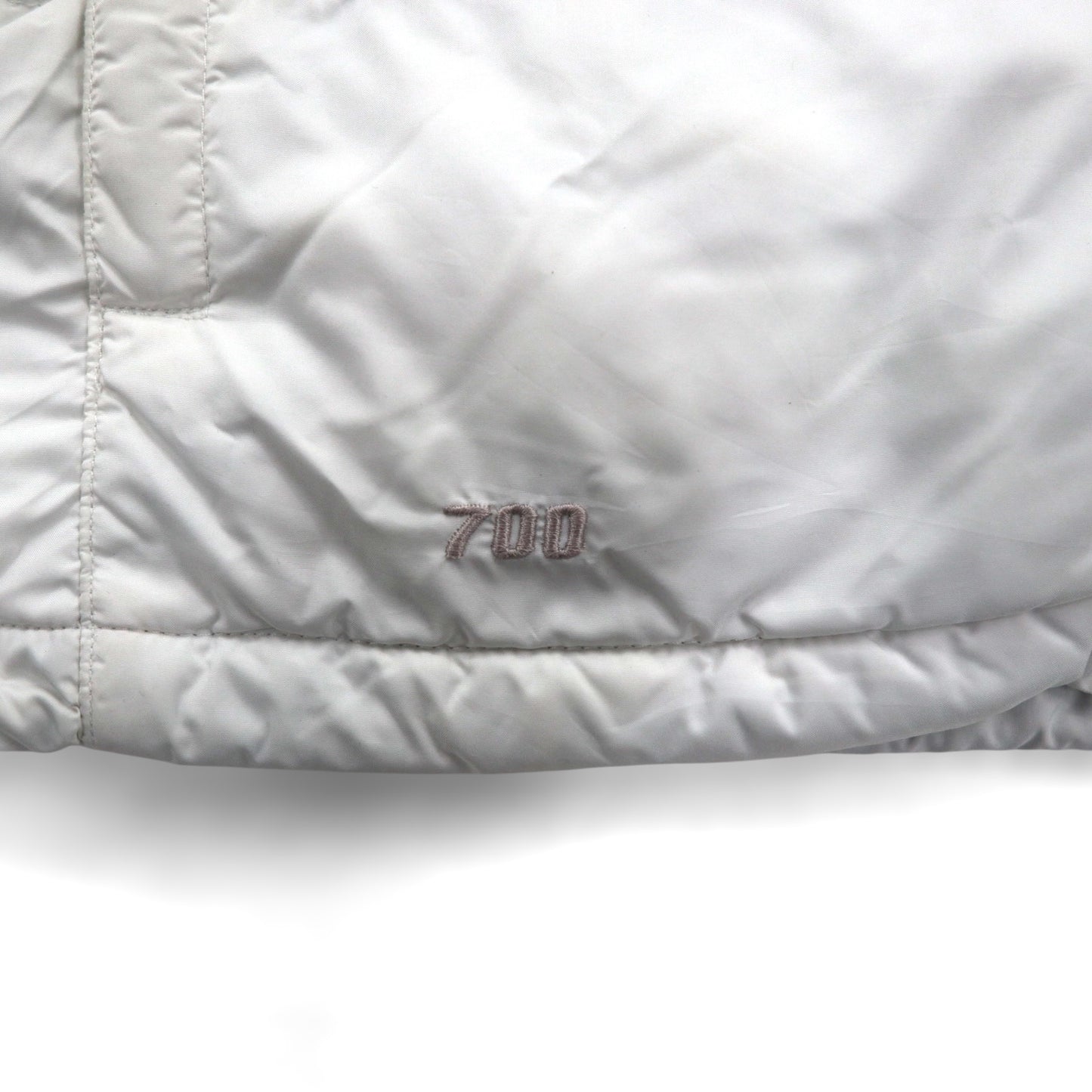 THE NORTH FACE ヌプシ 700フィルパワー ダウン ベスト M ホワイト ナイロン US規格