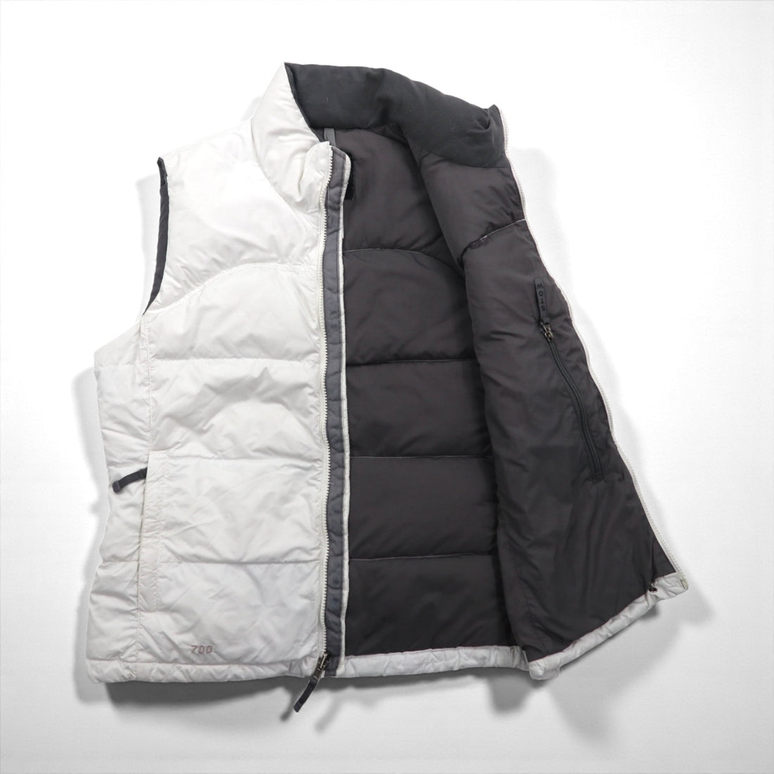 THE NORTH FACE ヌプシ 700フィルパワー ダウン ベスト M ホワイト ナイロン US規格