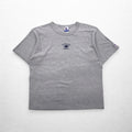 Champion 90年代 刺繍タグ Tシャツ XL グレー コットン NOTRE DAME FOOTBALL メキシコ製