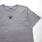 Champion 90年代 刺繍タグ Tシャツ XL グレー コットン NOTRE DAME FOOTBALL メキシコ製
