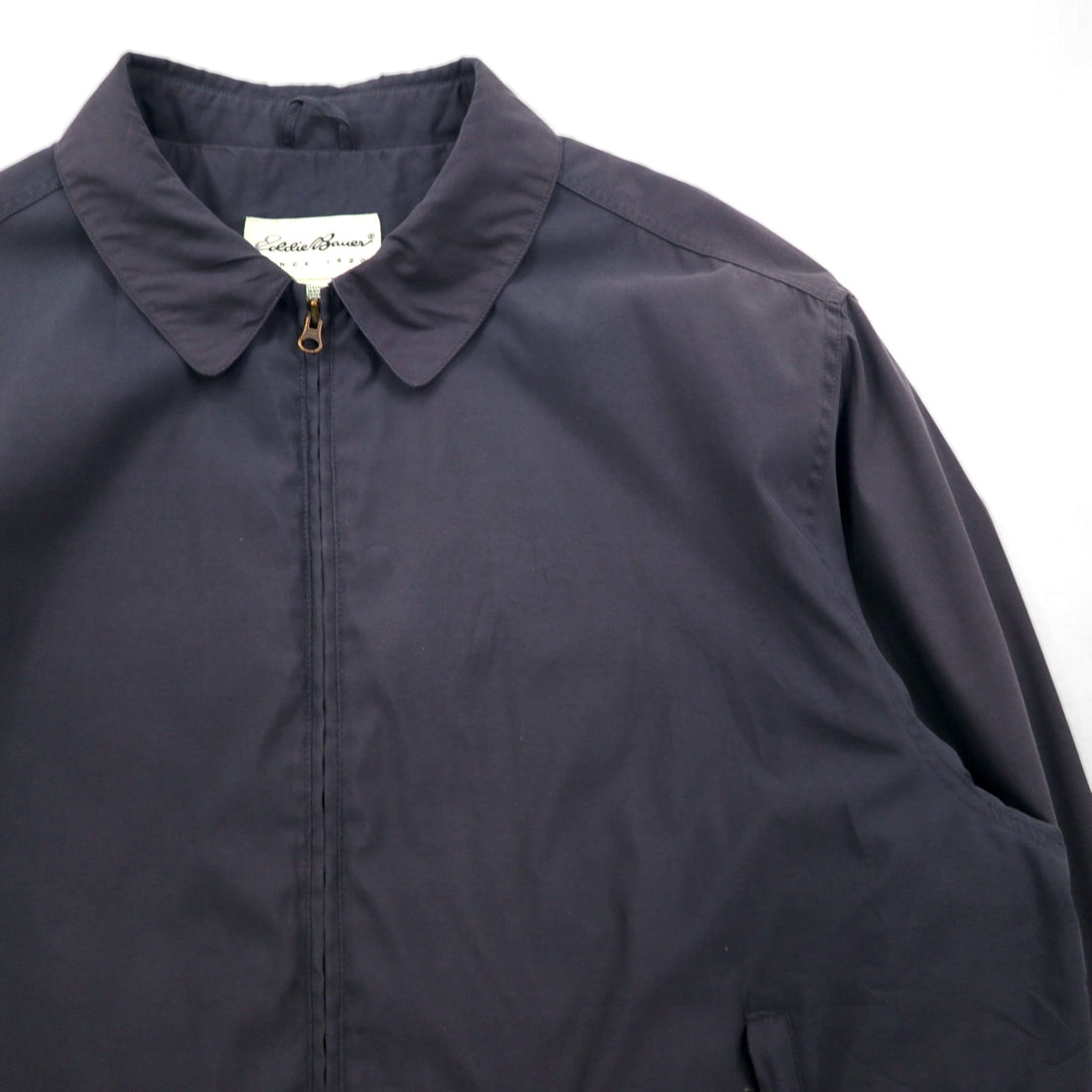 Eddie Bauer スウィングトップ ハリントンジャケット XL グレー ポリエステル