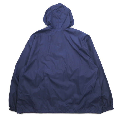 AUGUSTA SPORTSWEAR ハーフジップ アノラックパーカー XL ネイビー ナイロン フロントポケット ドローコード