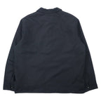 LONDON FOG Swing Top Harrington Jacket L Black Polyester Fleece Liner