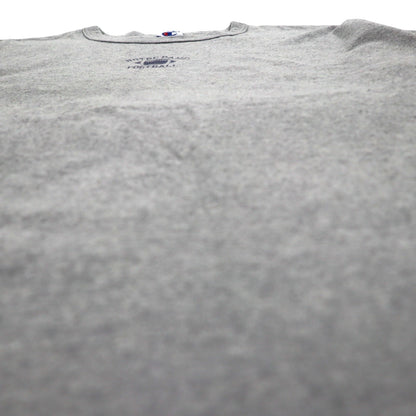 Champion 90s Embroidered Tag T-Shirt XL Grey Cotton NOTRE DAME FOOTBALL Made in Mexico