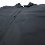 LONDON FOG Swing Top Harrington Jacket L Black Polyester Fleece Liner