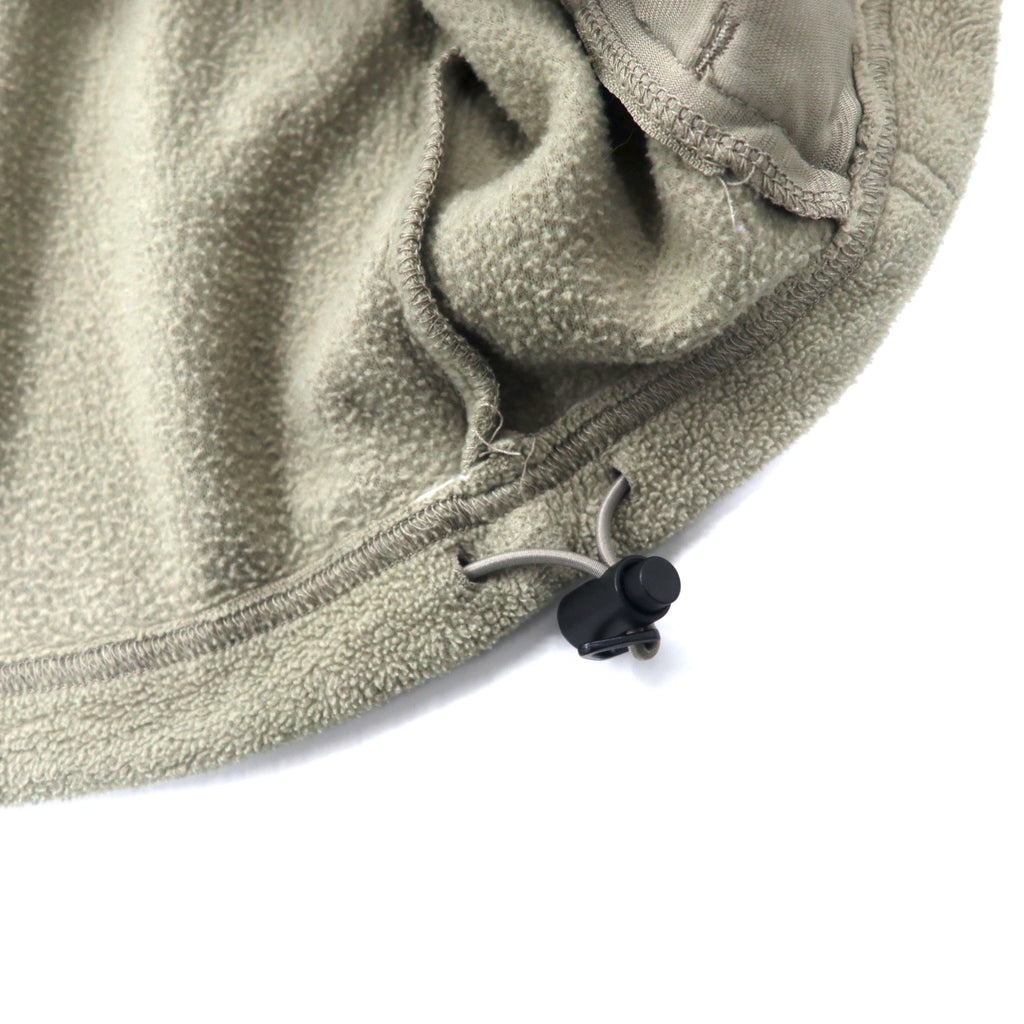 Columbia Full Zip Fleece Jacket L Beige Polyester One Point Logo Embroidery WM6113