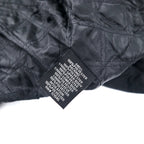 LONDON FOG Swing Top Harrington Jacket L Black Polyester Fleece Liner
