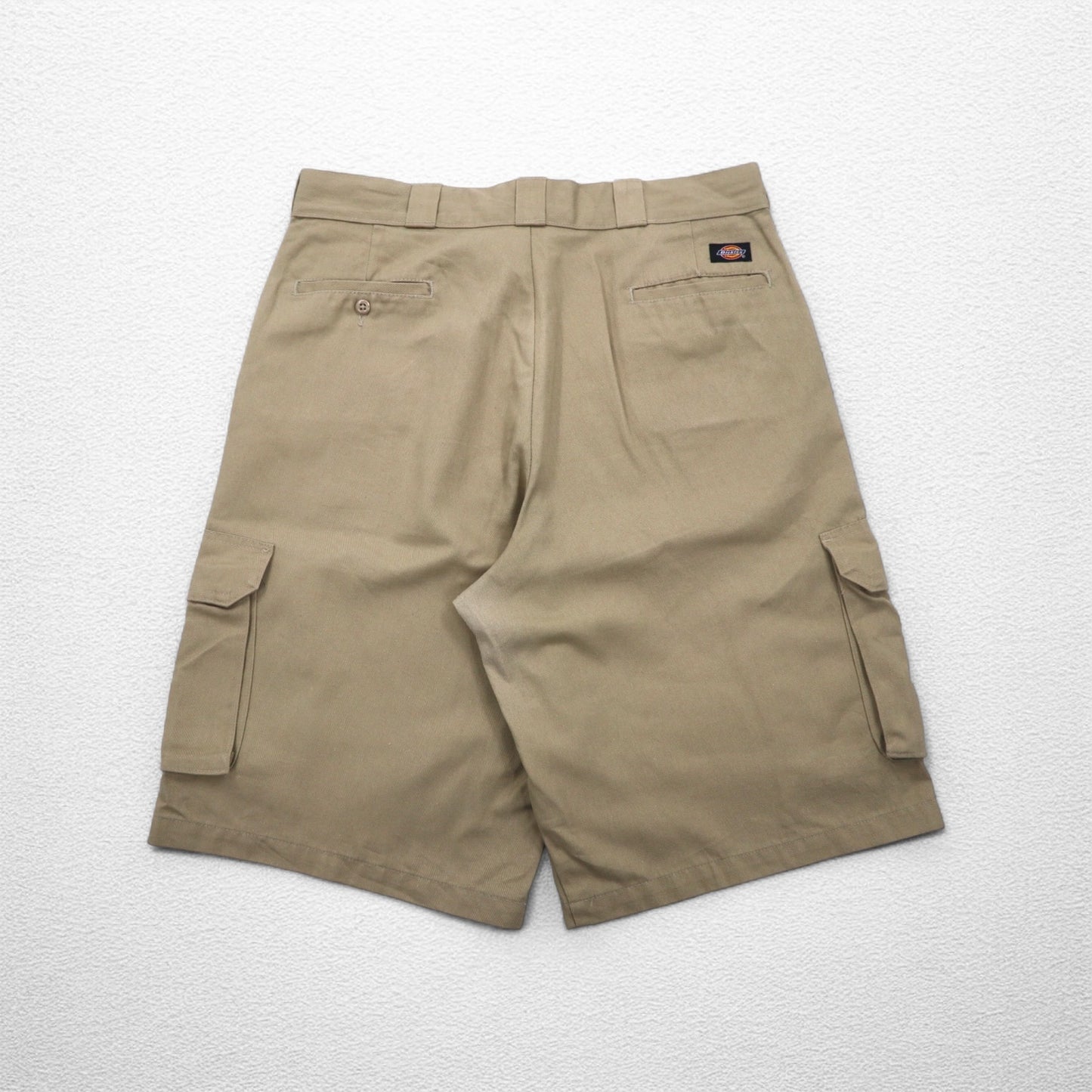 Dickies ルーズフィット ツイル カーゴショートパンツ ハーフパンツ L ベージュ LOOSE FIT WR888DS
