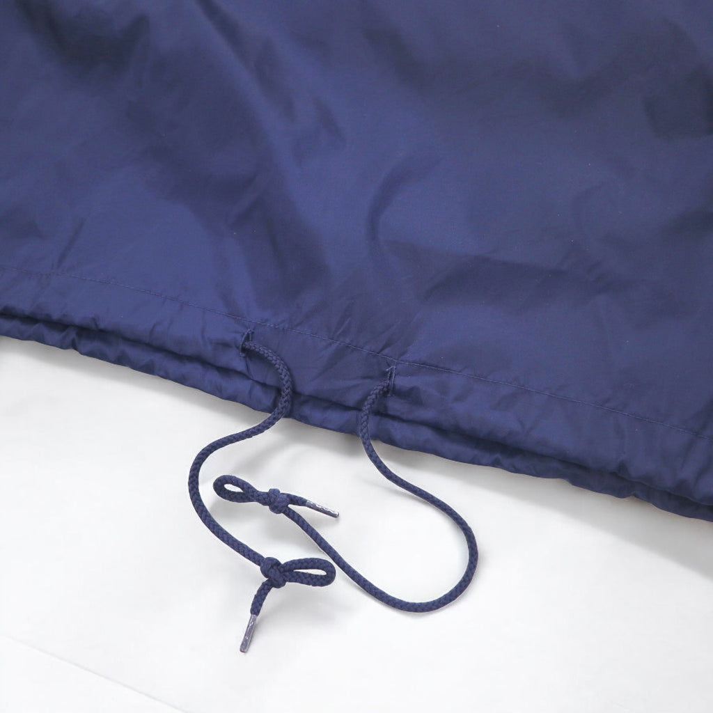 AUGUSTA SPORTSWEAR ハーフジップ アノラックパーカー XL ネイビー ナイロン フロントポケット ドローコード