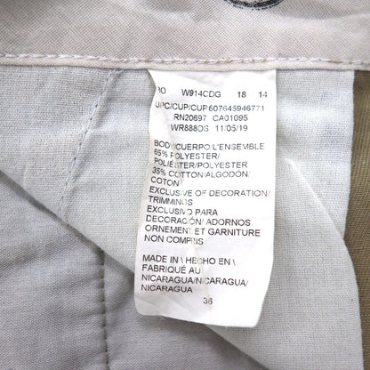 Dickies ルーズフィット ツイル カーゴショートパンツ ハーフパンツ L ベージュ LOOSE FIT WR888DS