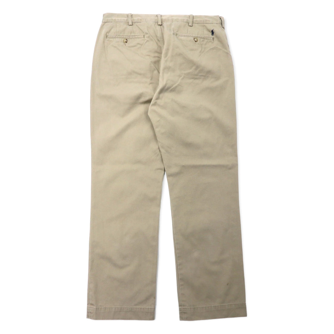 POLO RALPH LAUREN Classic Fit Chino Pants 36 Beige Cotton TALON Zip THE POLO CHINO