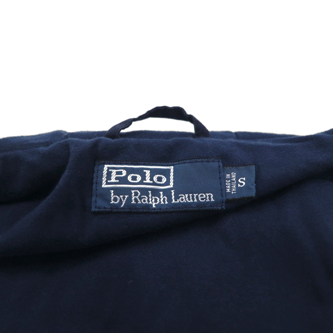 Polo Ralph Lauren 90s Military Down Jacket, Size S, Navy, N-3B, Removable Fur