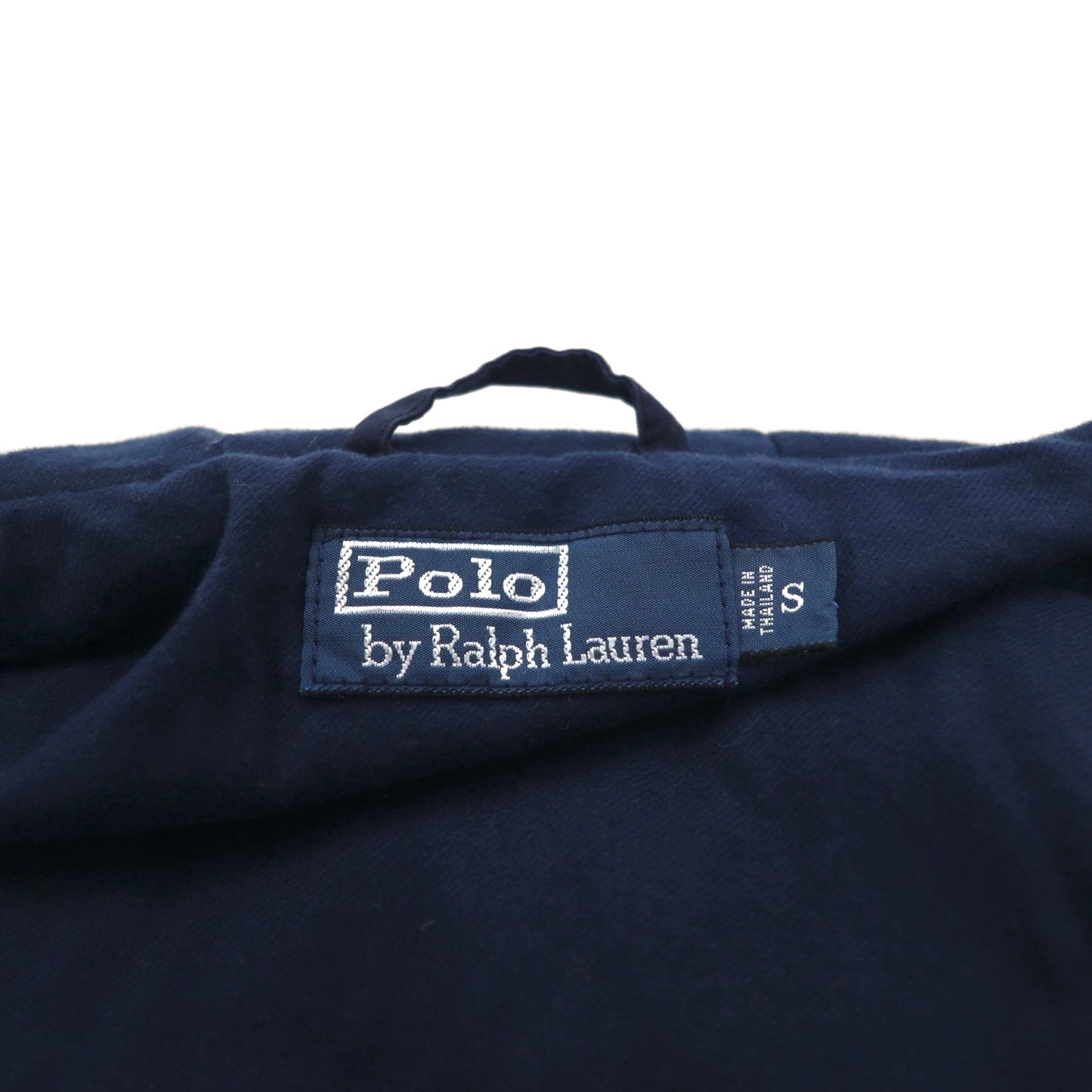 Polo Ralph Lauren 90年代 ミリタリー ダウンジャケット S ネイビー N-3B ファー着脱式