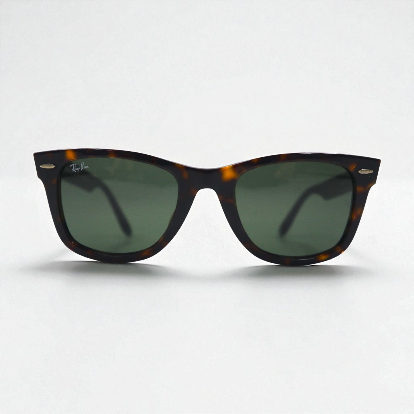 Ray-Ban ウェイファーラー WAYFARER ウェリントン サングラス ブラウン ベッコウ RB2140-F 902 52-22 3N イタリア製