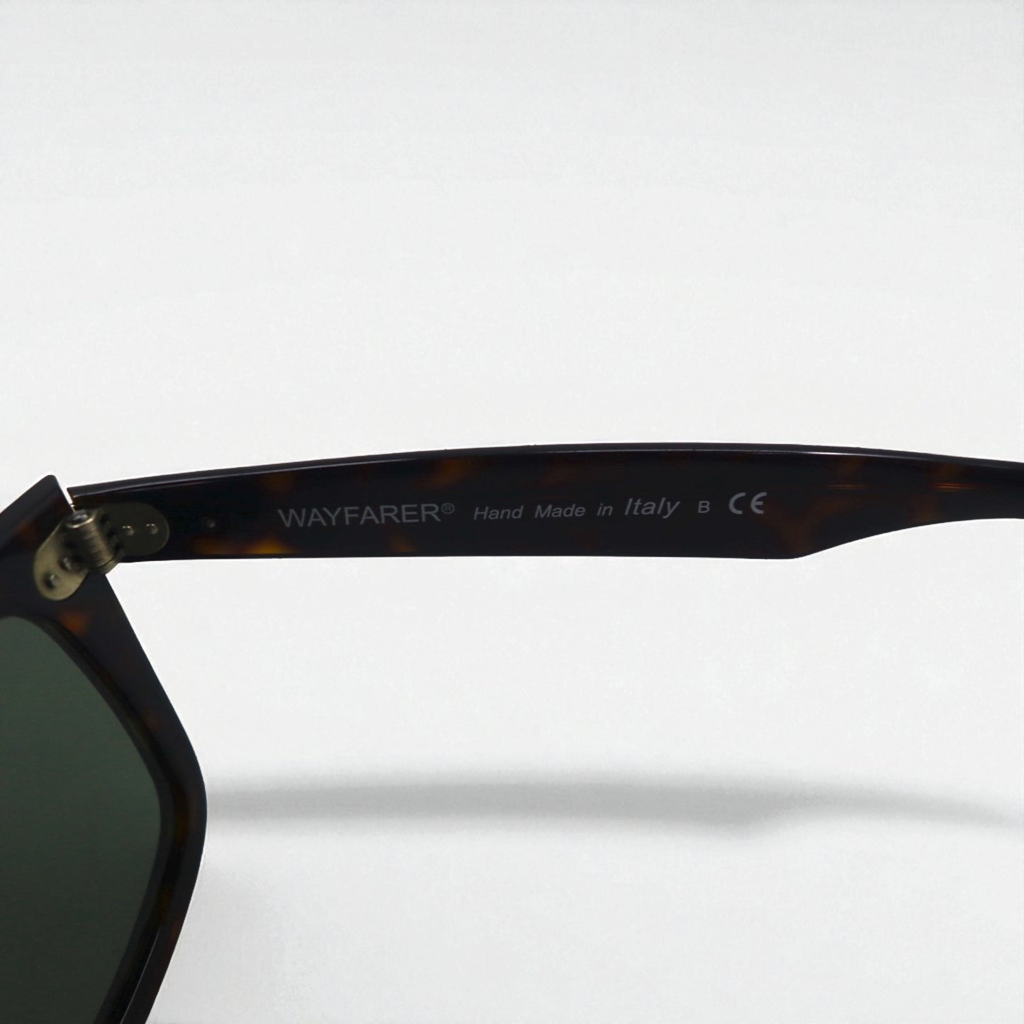 Ray-Ban ウェイファーラー WAYFARER ウェリントン サングラス ブラウン ベッコウ RB2140-F 902 52-22 3N イタリア製
