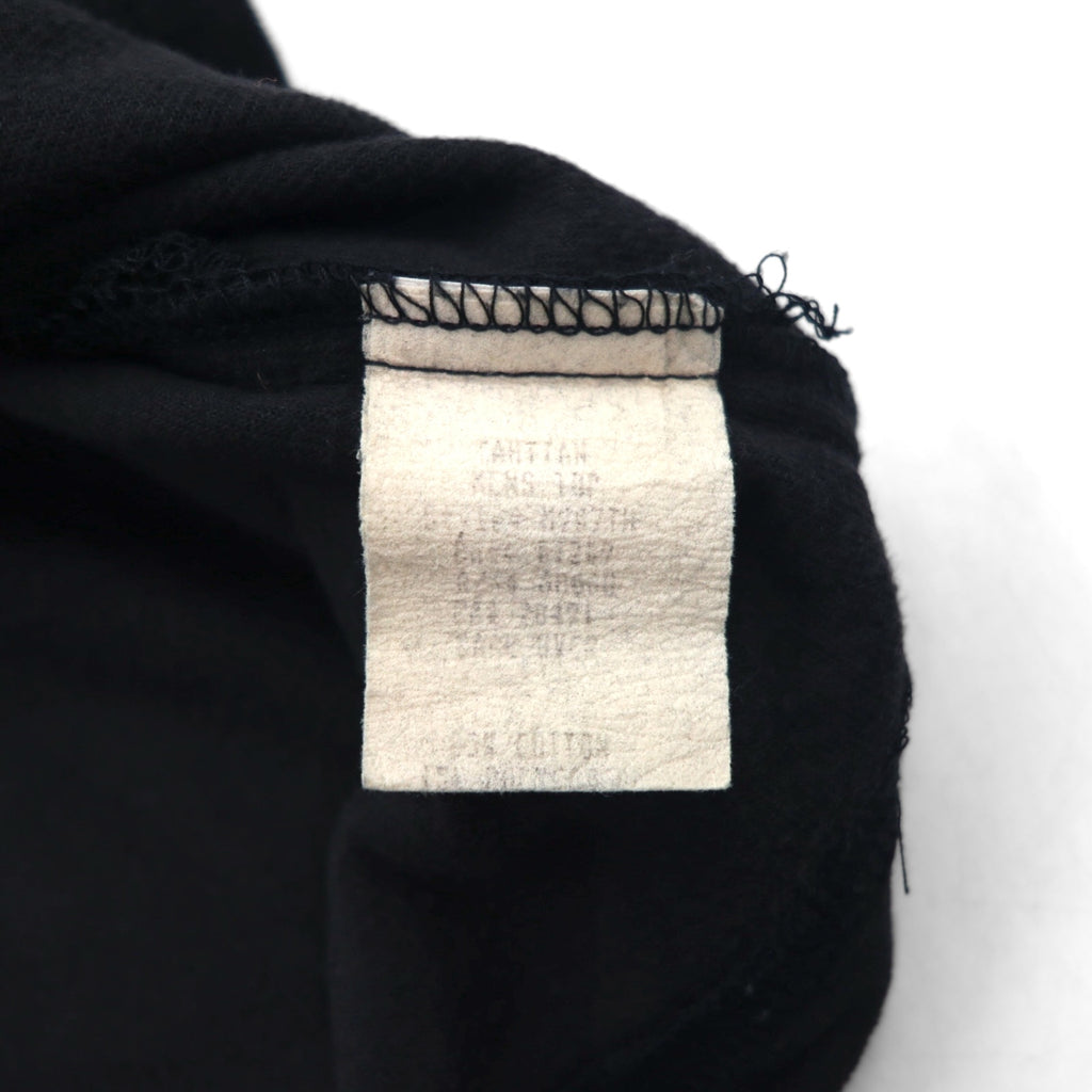 Billabong 90s USA made velour polo shirt XL black cotton polyester one point logo embroidery