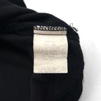 Billabong 90s USA made velour polo shirt XL black cotton polyester one point logo embroidery
