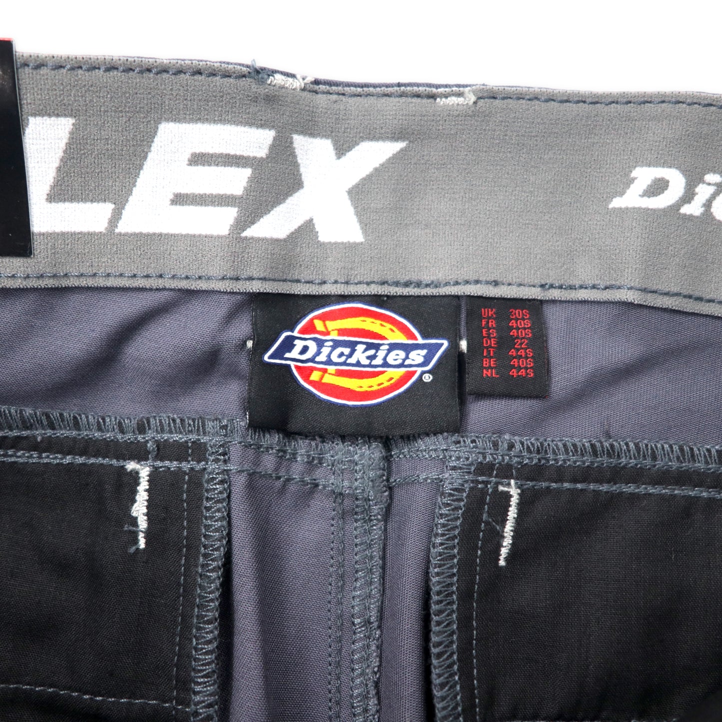 Dickies ダブルニー タクティカル ワークパンツ カーゴパンツ 30 グレー コットン CORDURA マルチポケット UNIVERSAL FLEX HOLSTER TRS TR2010S 未使用品