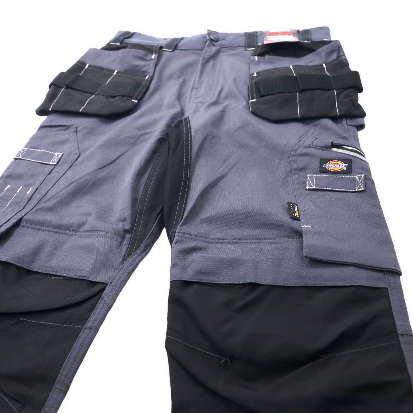 Dickies Double Knee Tactical Work PANTS CARGO PANTS 30 Gray Cotton