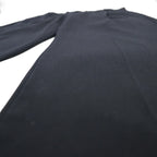 NAUTICA 2-pleat Wide Leg Slacks, Size M, Black, RIGGER Cotton