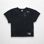 NIKE メッシュ ゲームシャツ XL ブラック ポリエステル スウォッシュ 678434-010 未使用品