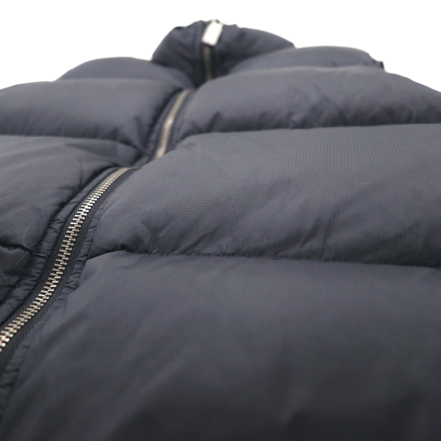 POLO JEANS CO. Ralph Lauren 90年代 ボリューム  ダウンベスト S ブラック リップストップ