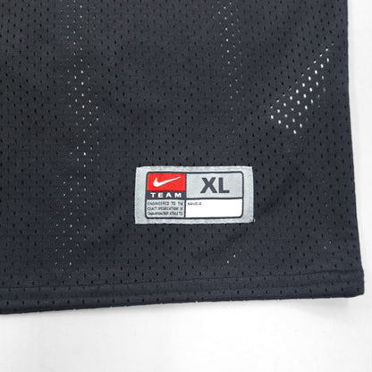 NIKE Mesh Game Shirt XL Black Polyester Swoosh 678434-010 Unused
