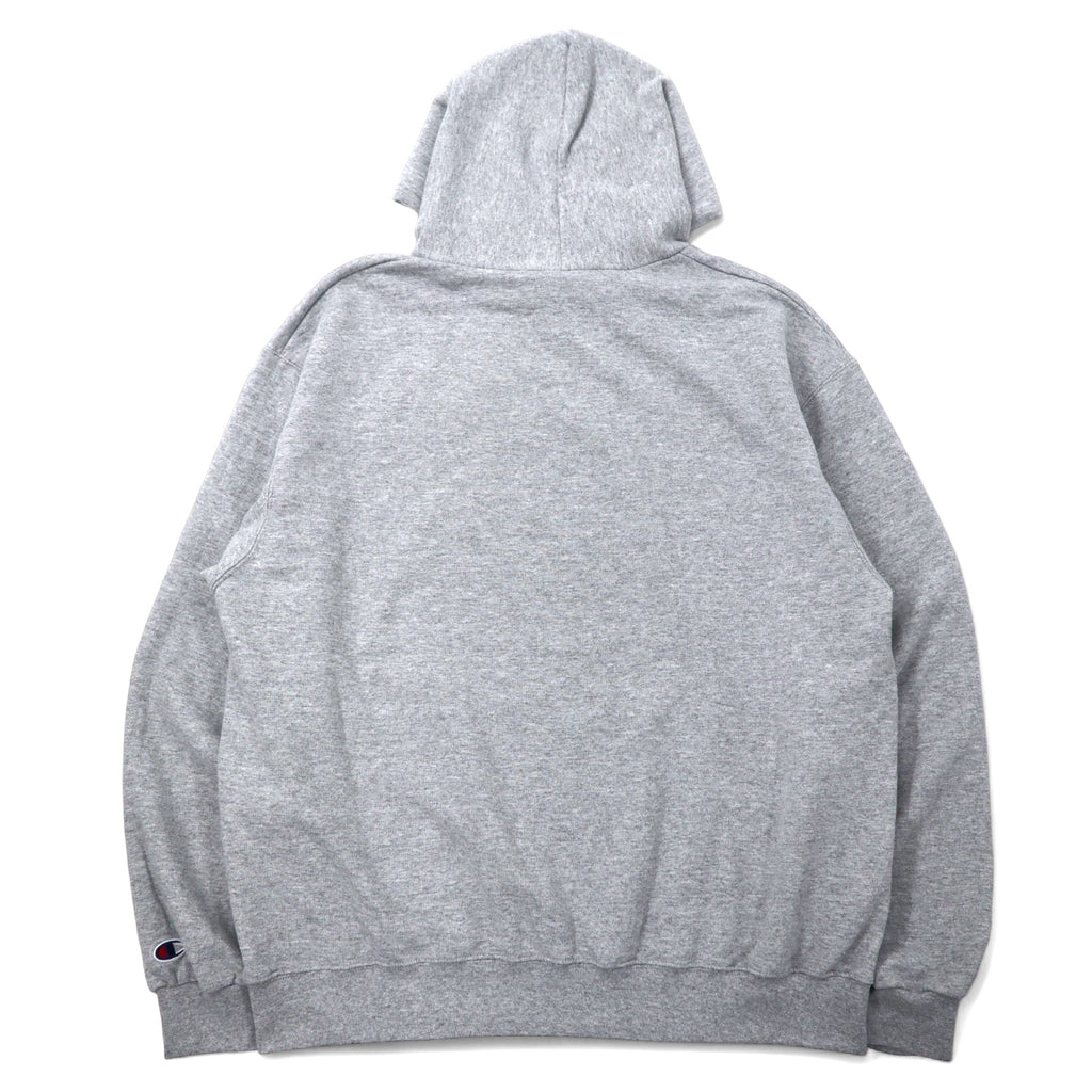 Champion ECO College Print Hoodie 3XL Grey Cotton Fleece Lining NCAA SOONERS Big Size