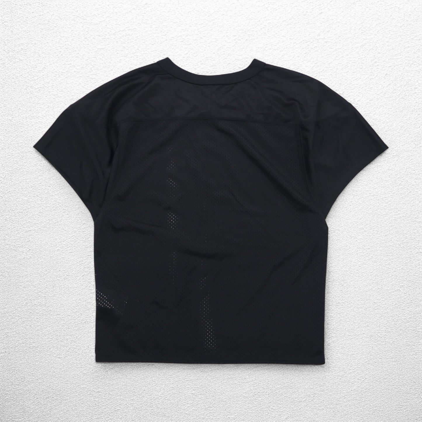 NIKE Mesh Game Shirt XL Black Polyester Swoosh 678434-010 Unused