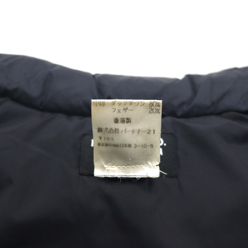 POLO JEANS CO. Ralph Lauren 90年代 ボリューム  ダウンベスト S ブラック リップストップ