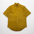 TOWNCRAFT ( Penneys ) 60年代 PENN-PREST 半袖 ボタンダウンシャツ M キャメル コットン