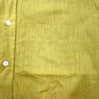 TOWNCRAFT ( Penneys ) 60年代 PENN-PREST 半袖 ボタンダウンシャツ M キャメル コットン