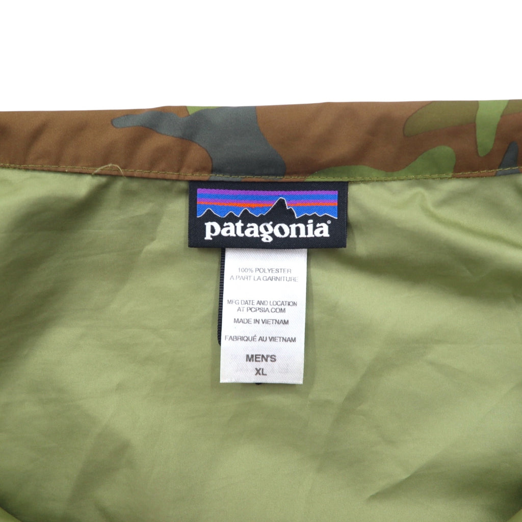patagonia ライト アンド バリアブルジャケット XL カーキ カモフラ ポリエステル パッカブル LIGHT AND VARIABLE JACKET 27215SP14