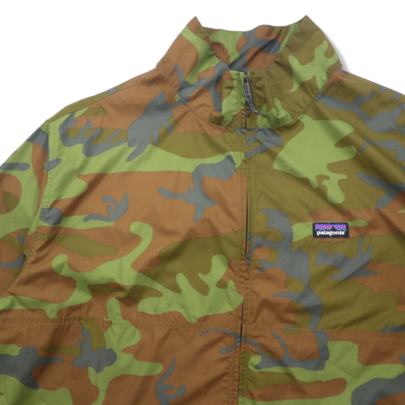 patagonia ライト アンド バリアブルジャケット XL カーキ カモフラ ポリエステル パッカブル LIGHT AND VARIABLE JACKET 27215SP14