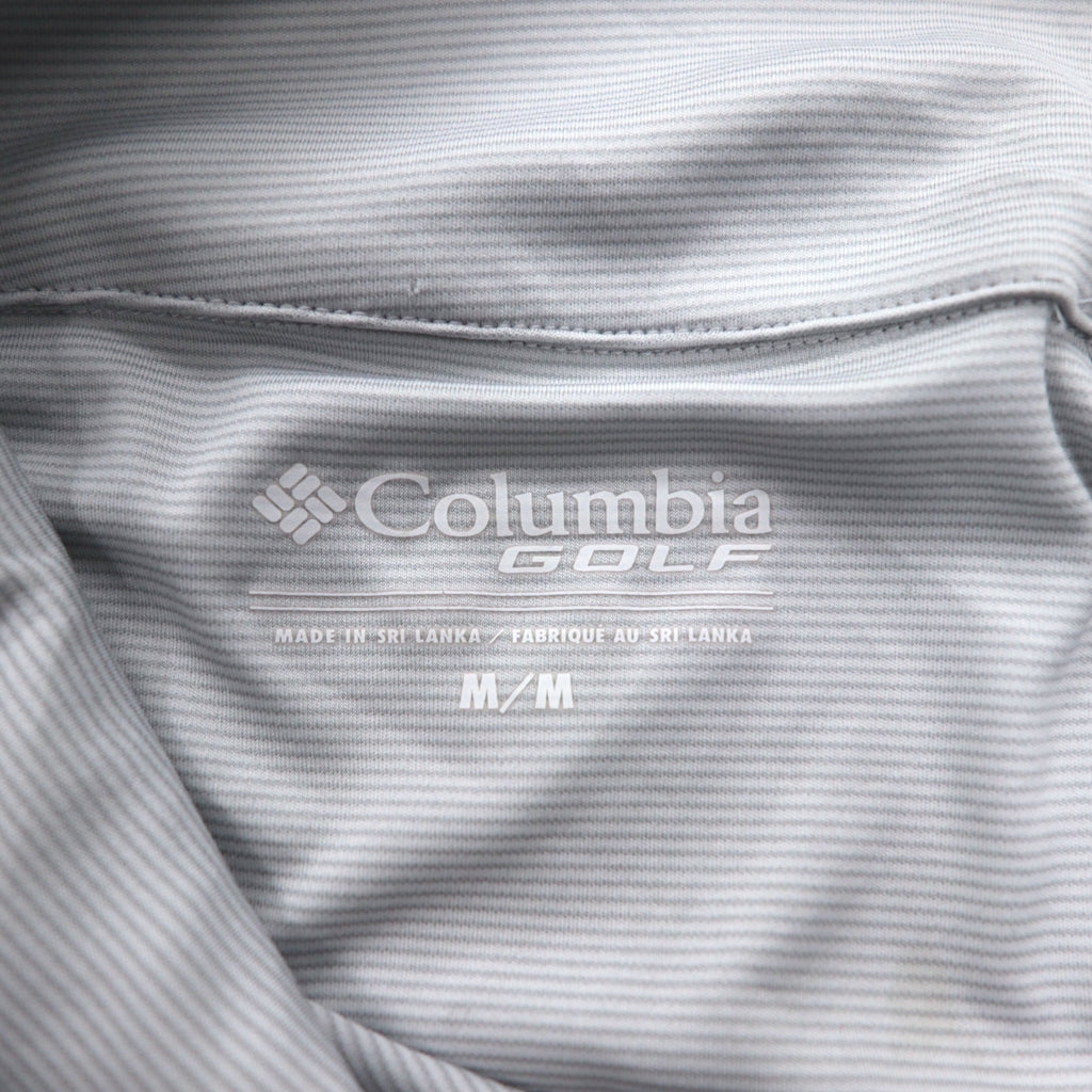 Columbia ハーフジップ トップス ロンT M グレー OMNI-WICK NEW CLASSIC PULLOVER 19S97WL
