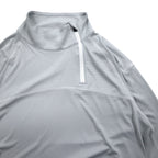 Columbia ハーフジップ トップス ロンT M グレー OMNI-WICK NEW CLASSIC PULLOVER 19S97WL