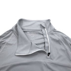 Columbia ハーフジップ トップス ロンT M グレー OMNI-WICK NEW CLASSIC PULLOVER 19S97WL