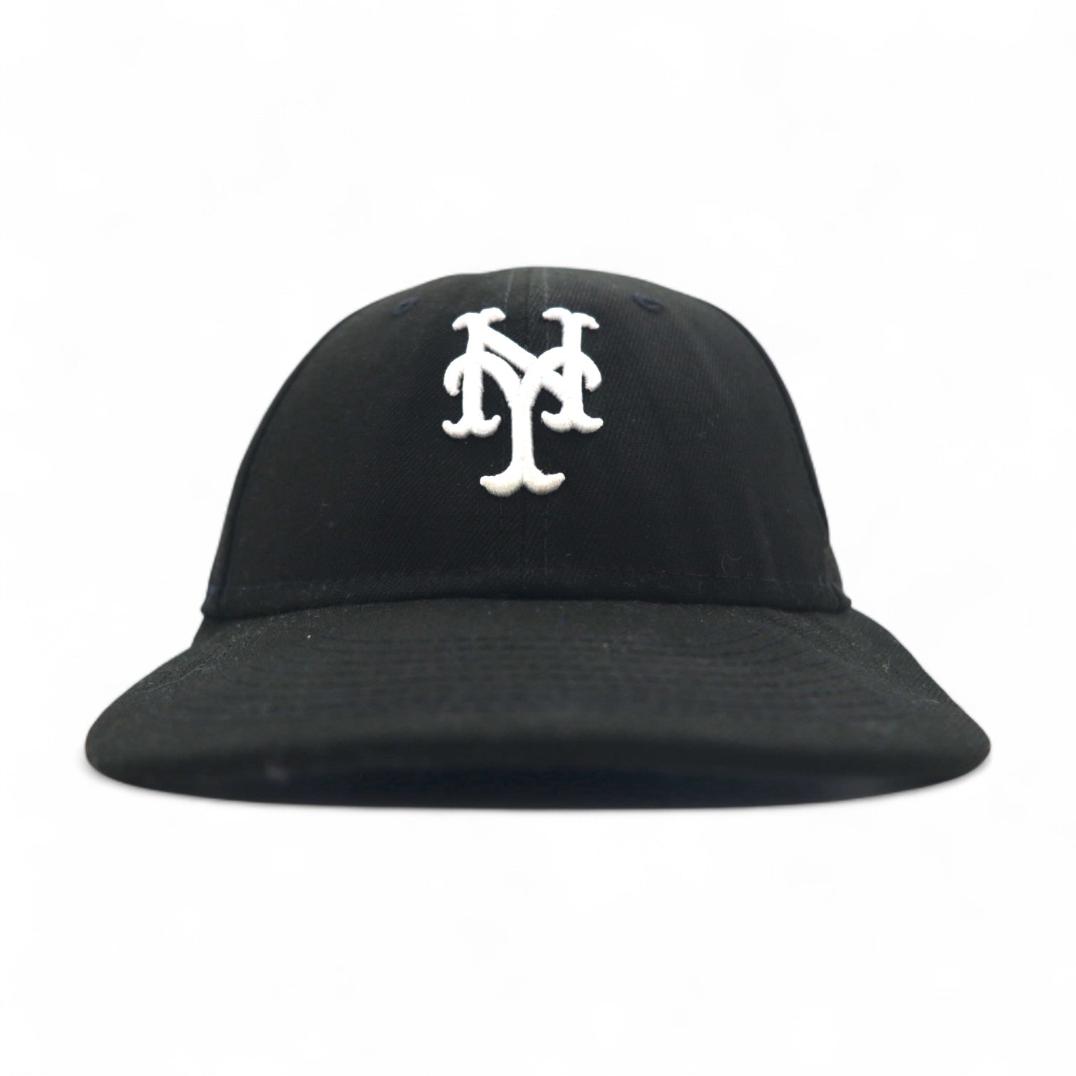 NEW ERA Baseball Cap 57.7cm Black Polyester MLB NY New York Mets