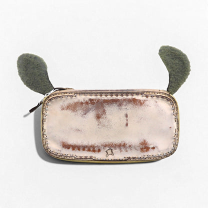 SKOLOCT × Ojaga design 長財布 LONG WALLET ラウンドジップ 総柄 ネオン TSUYOSHI NAKANO