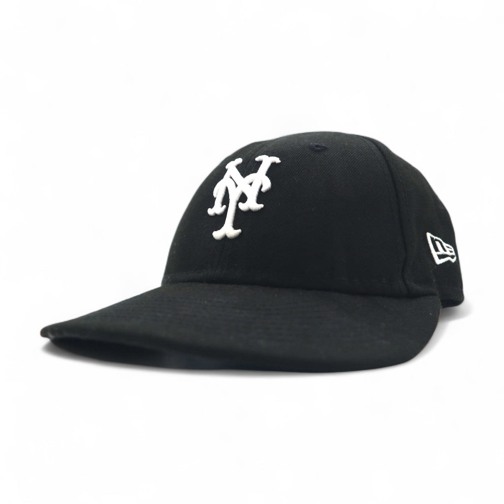 NEW ERA Baseball Cap 57.7cm Black Polyester MLB NY New York Mets